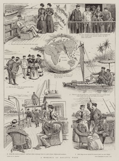 En romantik om regattaugen af William Ralston